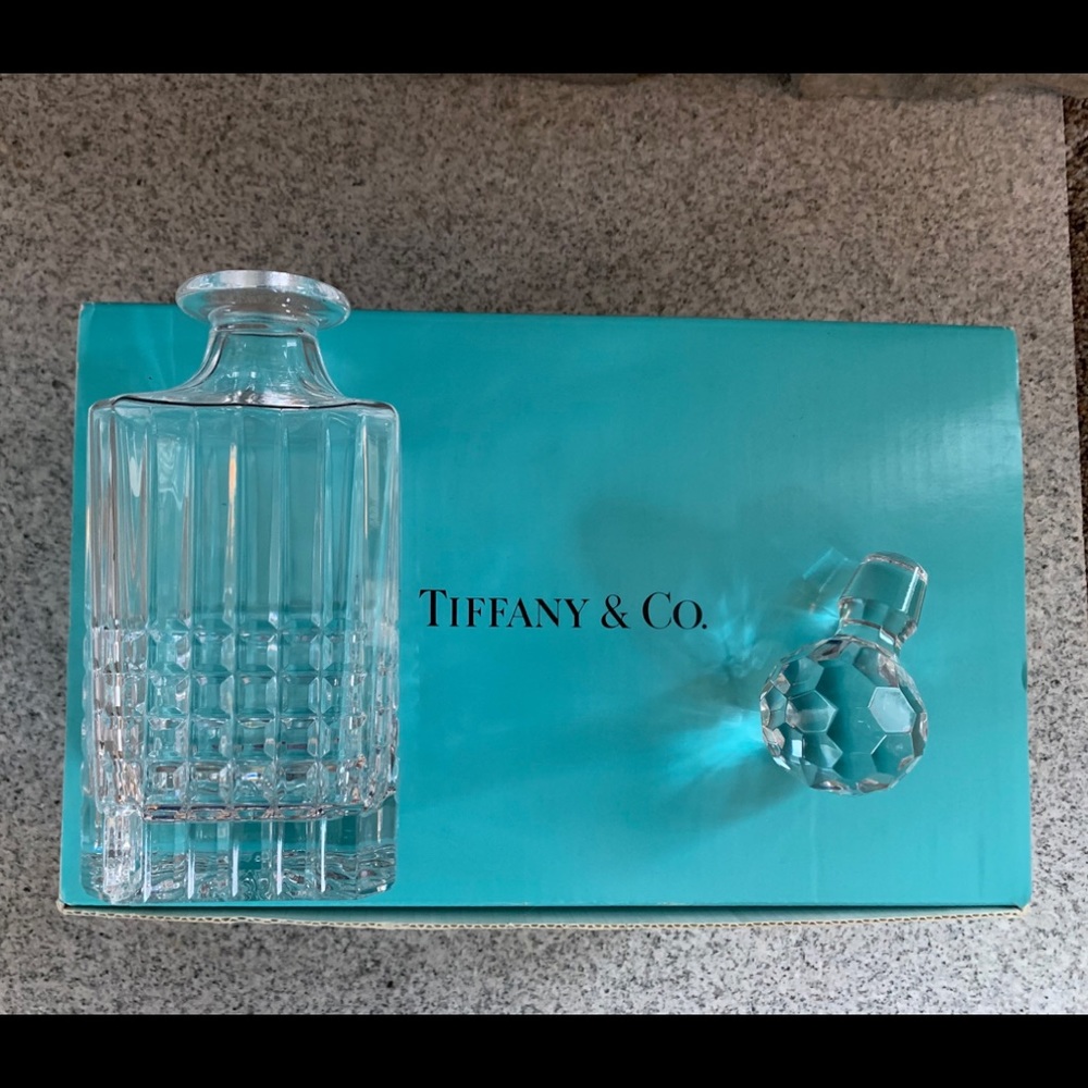 Tiffany wine decanter
